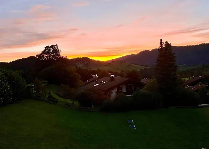 Alpenpanorama Mit Bergblick *